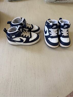Boys Nike Kids Navy and White Sneakers bundle